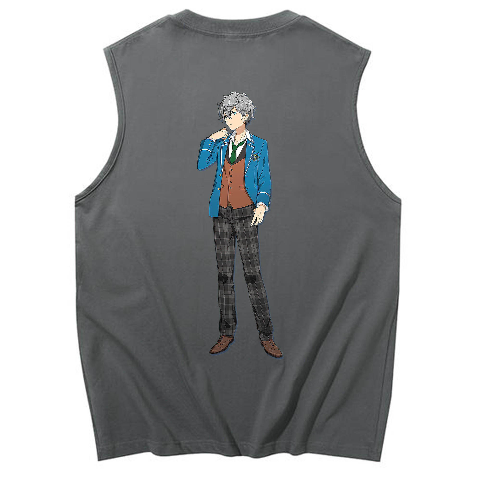（画像用） あんさんぶるスターズ! Ensemble Stars コットン100％タンクトップ（背面プリント）